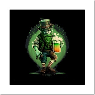 st patricks day Posters and Art